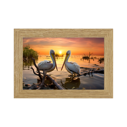 Photo glow frame horizontal